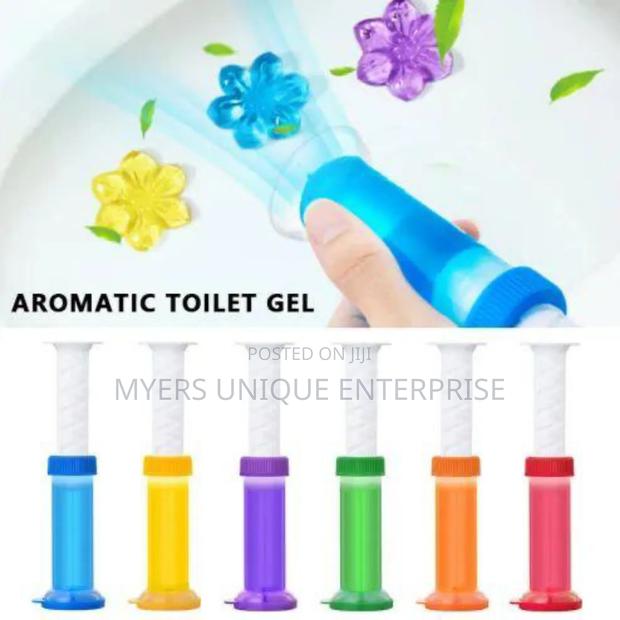 Toilet Fragrance and Disinfectant Gel, Price for 4