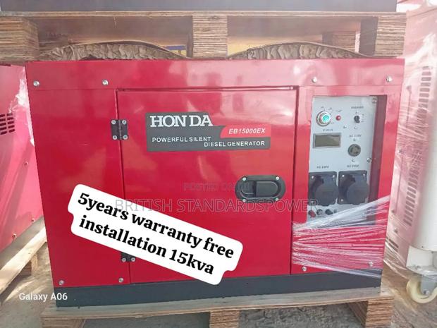 Honda Remote Activation 15kva Silent Diesel Genset 15kva · Photo 2