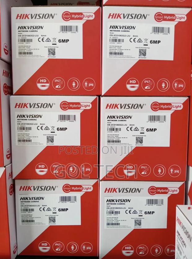 Hikvision 6mp Ip Camera With Audio Ds-2cd1063g2-Liu Bullet · Photo 4