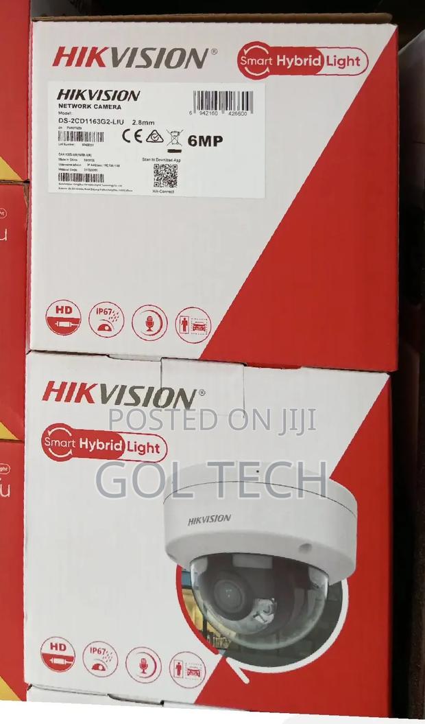 Hikvision 6 Mp Ip Camera Dome Ds-2cd1163g2-Liu · Photo 4