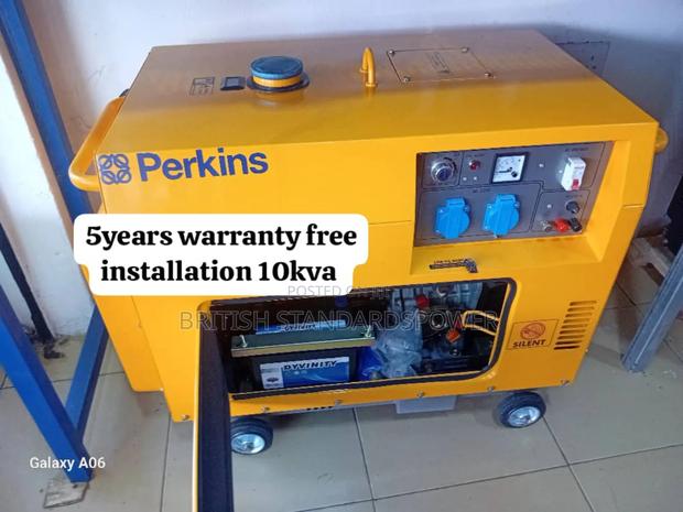 10kva Silent Diesel Generator With Mechanical Production · Photo 2