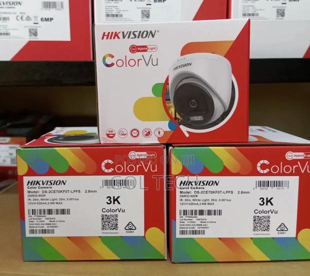 Hikvision / 5mp Colorvu Hd Analog Camera Ds-2ce70kf0t-LPFS · Photo 3