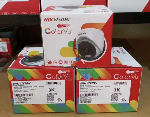Hikvision / 5mp Colorvu Hd Analog Camera Ds-2ce70kf0t-LPFS · Photo 4