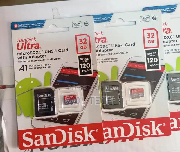 32gb Micro Sd Card for Phone or Camera High Speed Sandisk · Photo 3