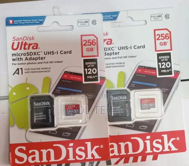 256gb Sandisk Ultra Speed Upto 120mbs Micro Sd Card · Photo 4