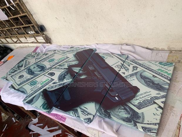 Dollar Gun Wall Arts Canvas 3d Panels Frames · Photo 2