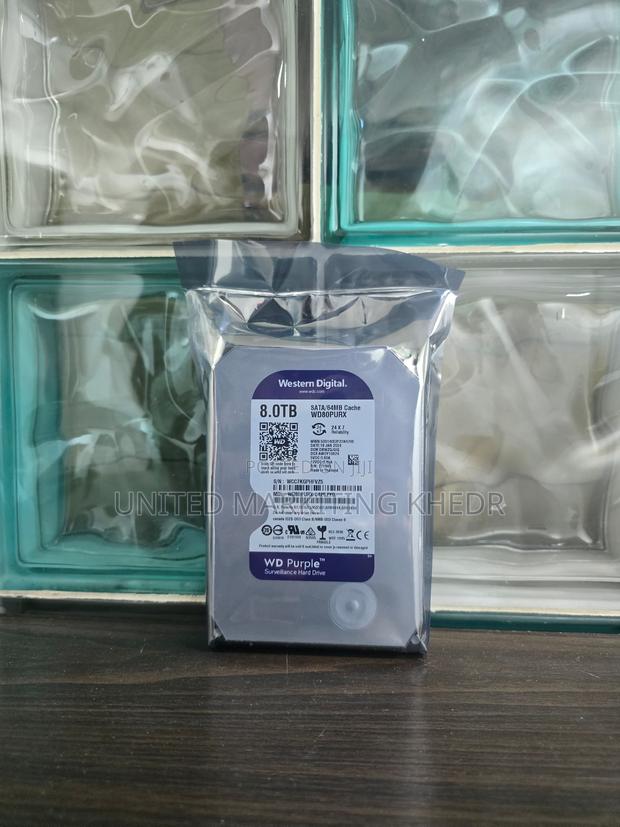 Wd Surveillance Purple Hard Drive 8tb for CCTV Camera · Photo 2