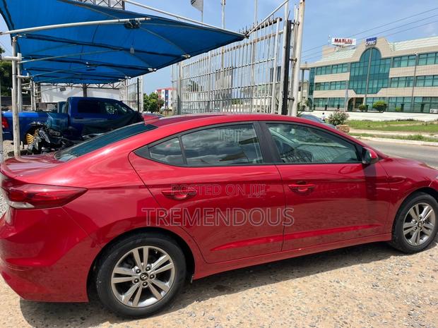 Hyundai Elantra Limited 2018 Red
