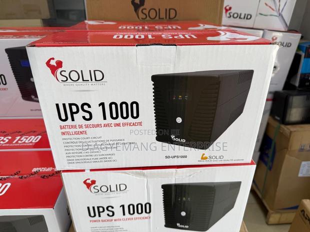 Solid Uninterrupted Power Supplly Ups 1000va · Photo 2