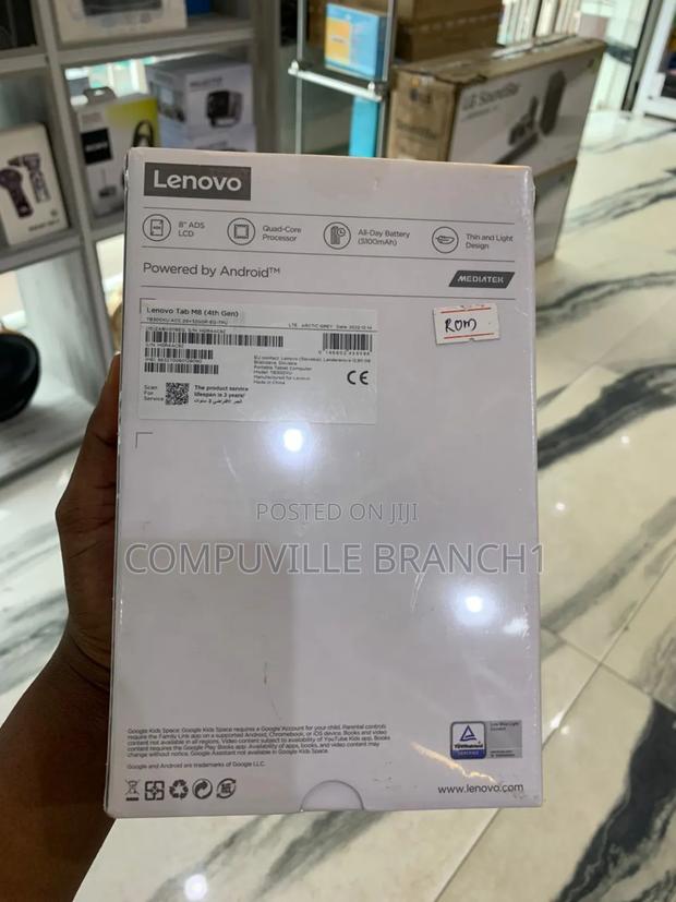 New Lenovo Tab M8 (3rd Gen) 32 GB Black · Photo 3