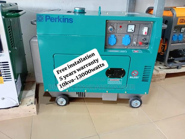 Natural Air Flow Engine 10kv Silent Diesel Genset 10kva · Photo 2