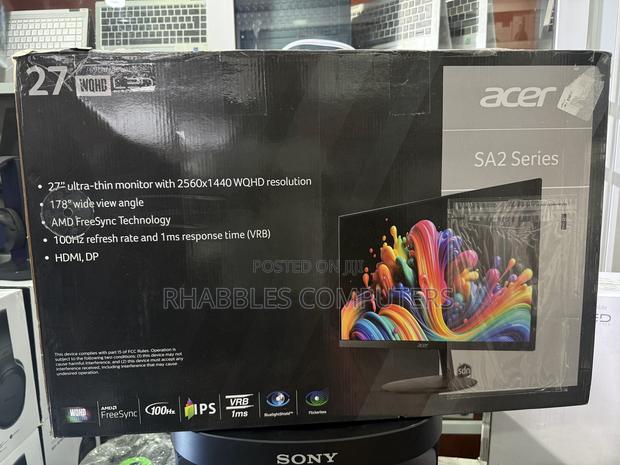 Acer Sa2 Gaming Monitor 27” photo 3