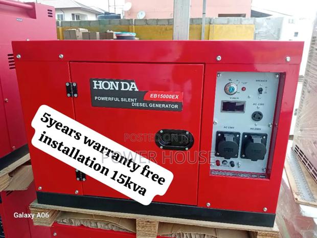 Royal Nest Honda 16500watts 15kva Diesel 16500watts 15kva · Photo 2
