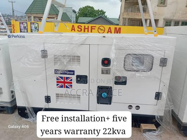 Powergrid Solution Silent 22kva Perkins Diesel Gen Silent · Photo 2