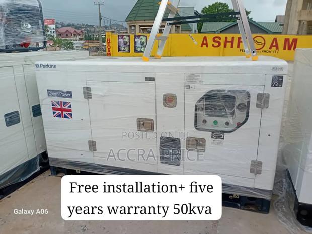 Powergrid Solution Silent 50kva Perkins Diesel Gen Silent · Photo 2