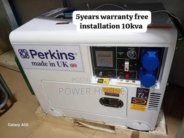 Sense Base Perkins Generator 10kv 13000watts 10kv Perkins · Photo 2