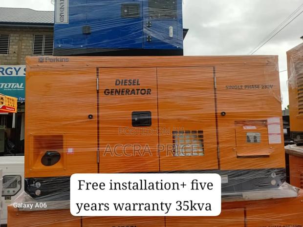 Powergrid Solution Silent 35kva Perkins Diesel Gen Silent · Photo 2