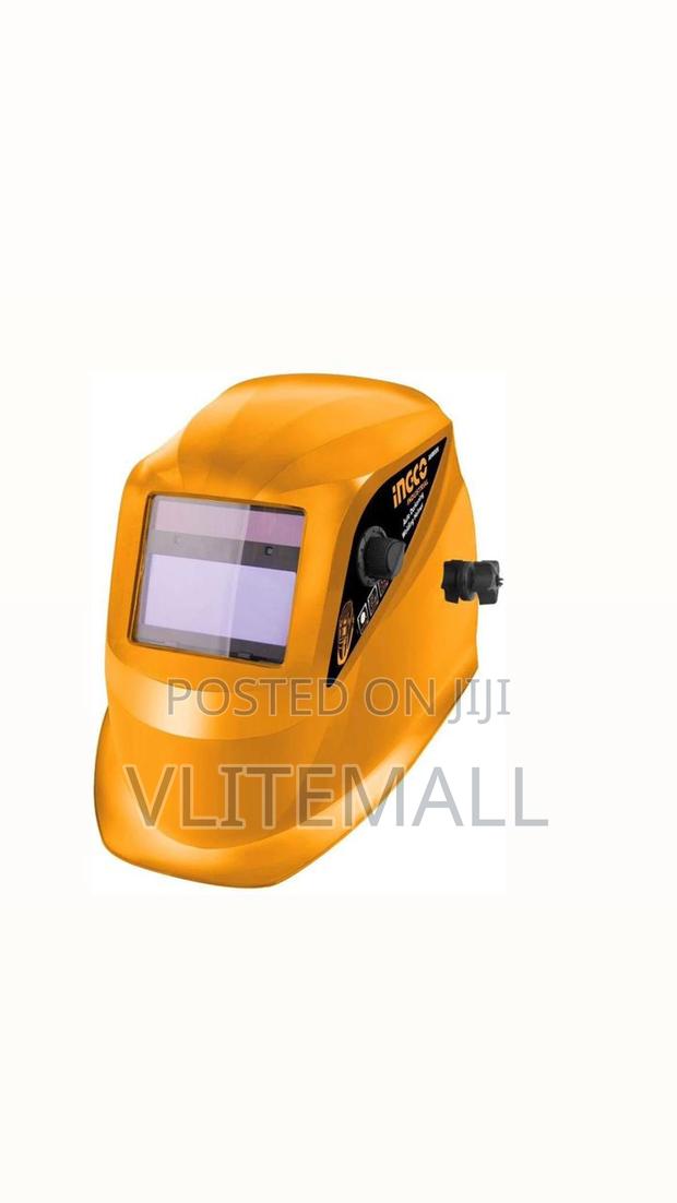 Auto-darkening Welding Helmet Yellow · Photo 2