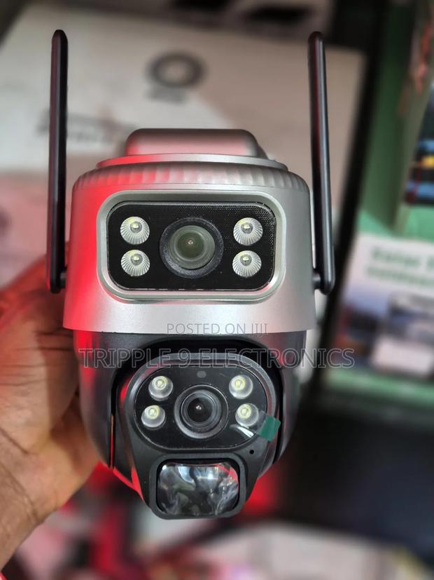 Smartnet Wifi/ Wired Dual Lens Solar CCTV Camera