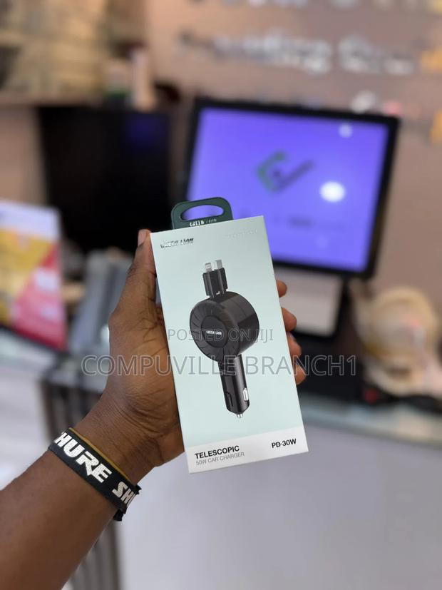 Green Lion Telescopic 50w Car Charger · Photo 3