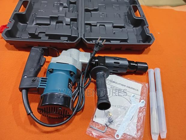 Ecoolmax 220v 50/60hz 1100w Demolition Hammer Impact Titan · Photo 2