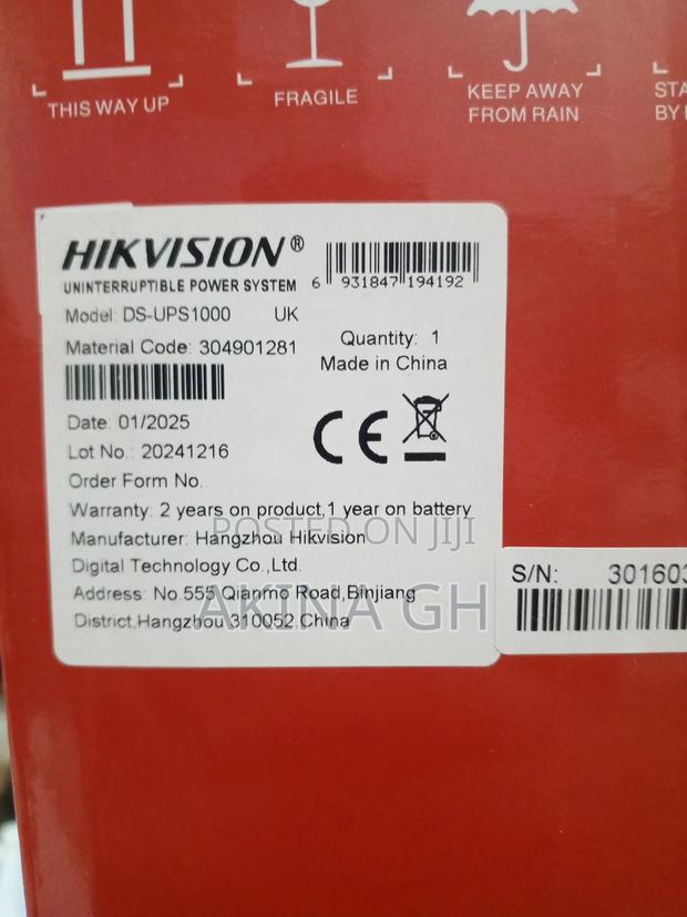 Hikvision 1000va Smart Ups Built in Avr 600w · Photo 4