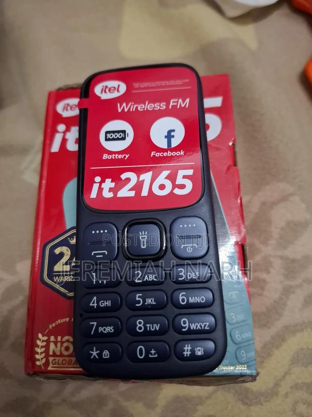 New Itel it2165 Black