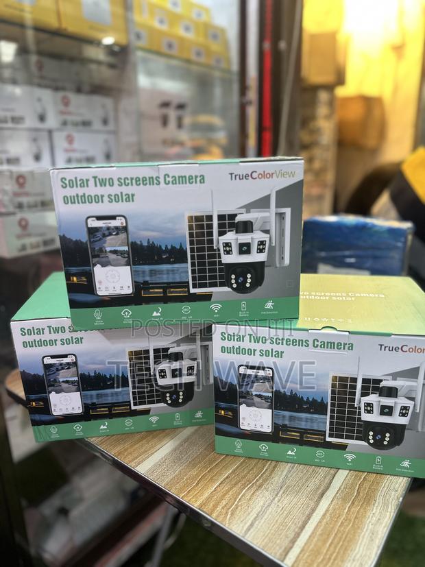 Two Screens CCTV Camera Colorview Takes Sim
