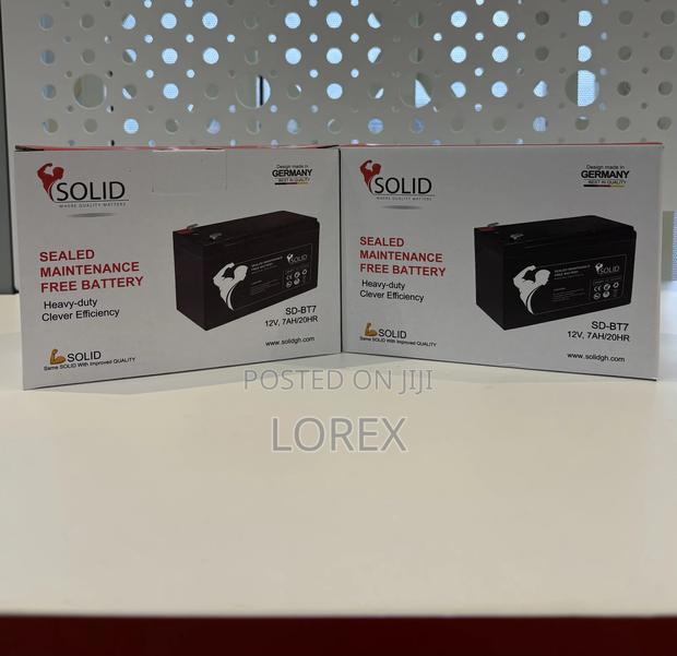 Solid Sealed 12v 7ah Led Acid Ups Battery · Photo 3