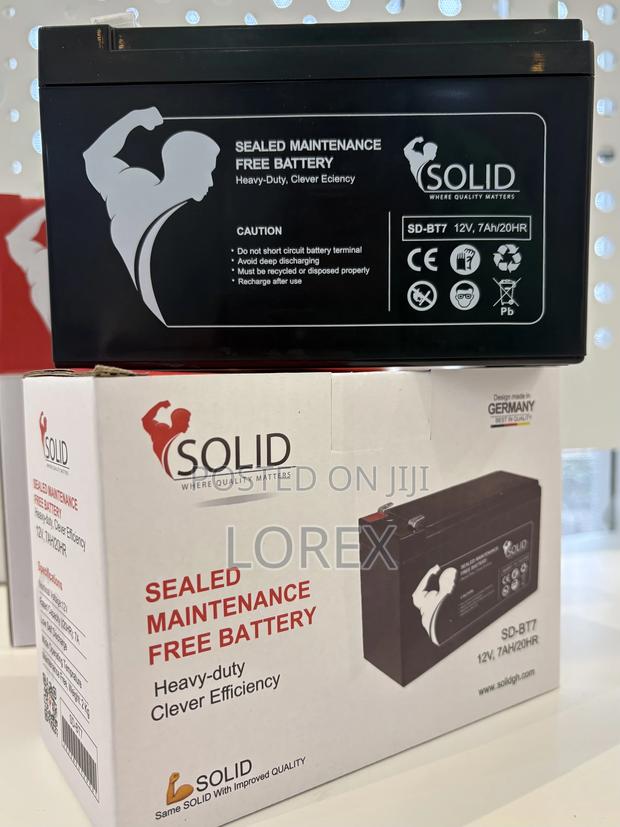 Solid Sealed 12v 7ah Led Acid Ups Battery · Photo 4