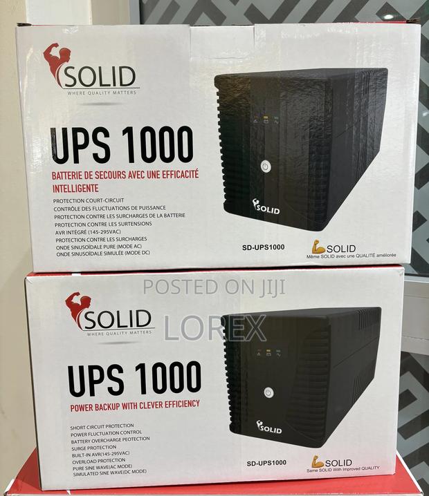 Solid Ups 1000va (1kva) With Avr Sd-Ups1000 · Photo 4