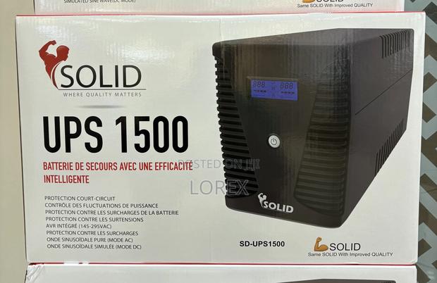 Solid Ups 1500va With Avr Sd-Ups1500 · Photo 2