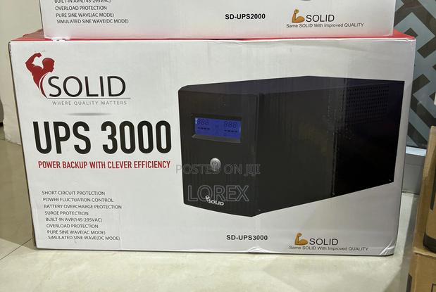 Solid Ups 3000va (3kva) Offline With Avr Sd-ups3000 · Photo 2