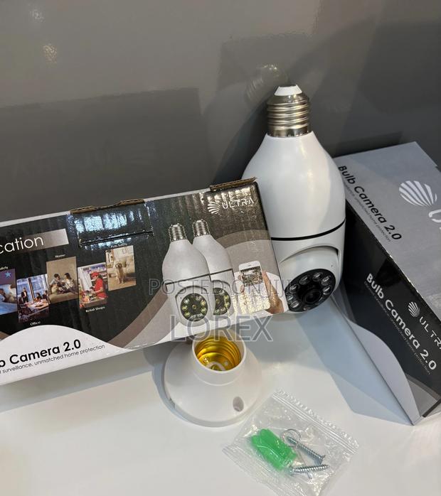 Bulb Wifi Ptz Camera 3mp Auto Human Tracking (V380 Pro App) · Photo 4
