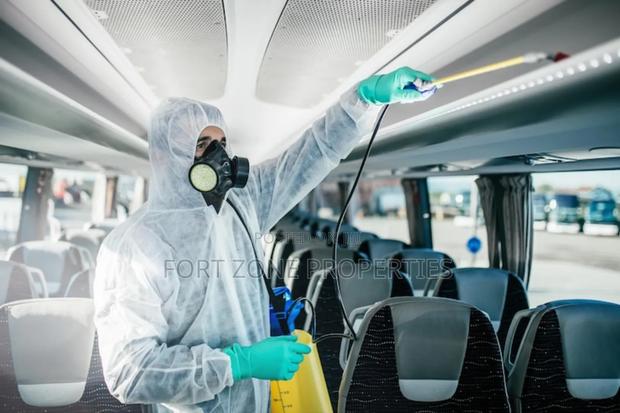 Ghana Buses Fumigation With Cleantex · Photo 3