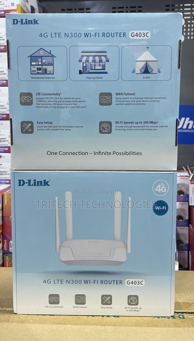D-Link 4g Lte N300 Wi-Fi Router G403c · Photo 3