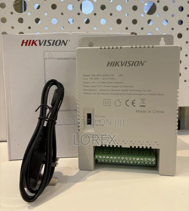 Hikvision CCTV Power Supply 16ch 20amps · Photo 4