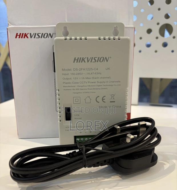 Hikvision Power Supply 4ch 5amps Ds-2fa1225-C4 · Photo 4