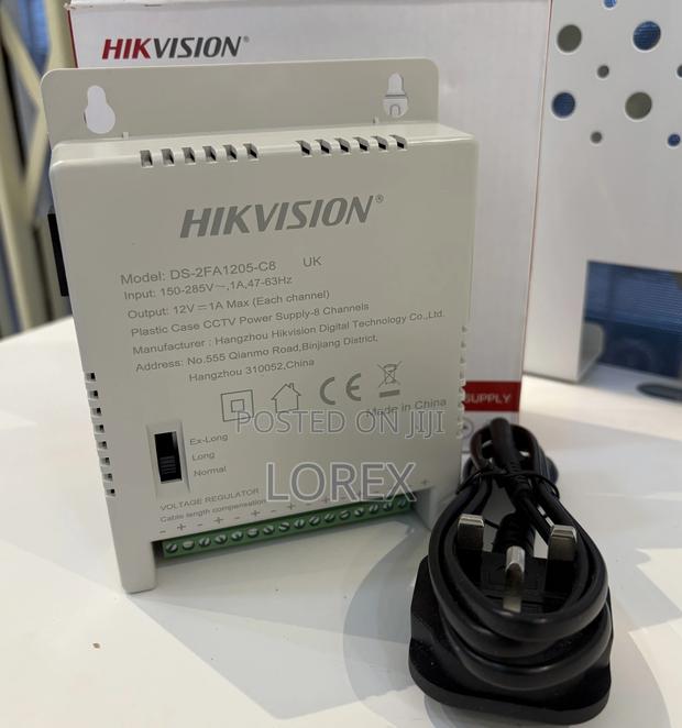 Hikvision Power Supply 8ch 10amps Ds-2fa1205-C8 · Photo 2