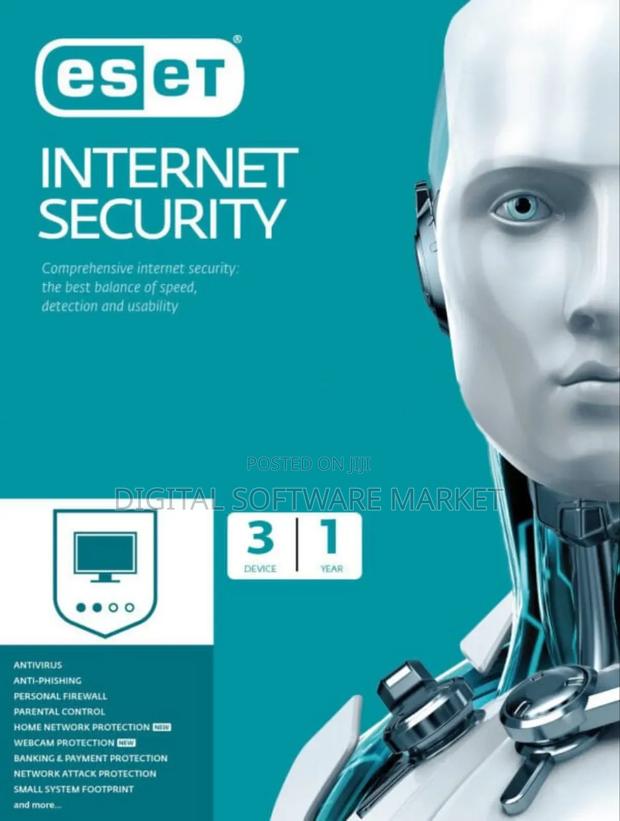 Eset Internet Security 3 Devices 1 Year Windows/Mac/Etc · Photo 2