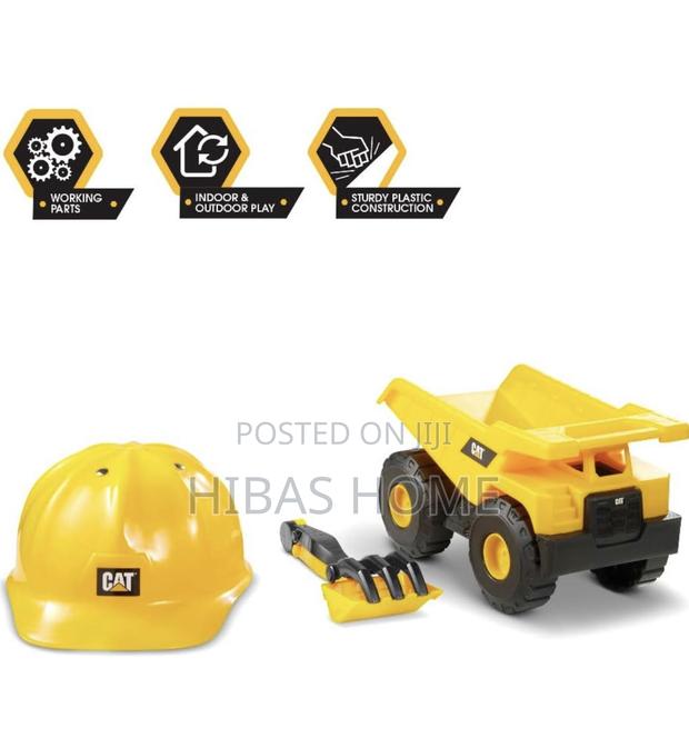 Cat Construction Toys, Dump Truck Set, Hard Hat Sand Tools photo 4