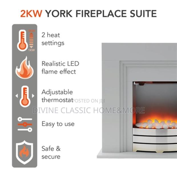 Warmlite Room Heater With Realistic Led Flame photo 7