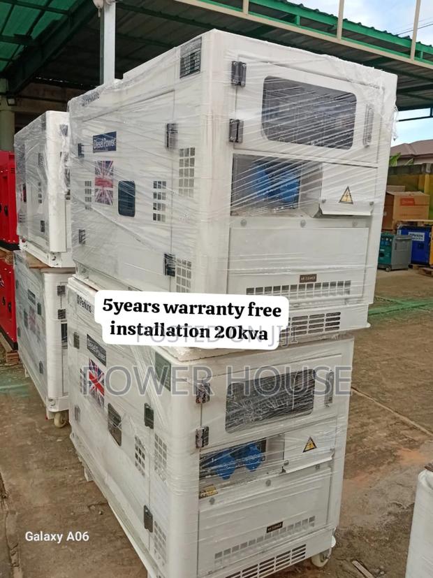 Silver Flow 20kva Perkins 20kva Diesel Perkins Generator · Photo 2