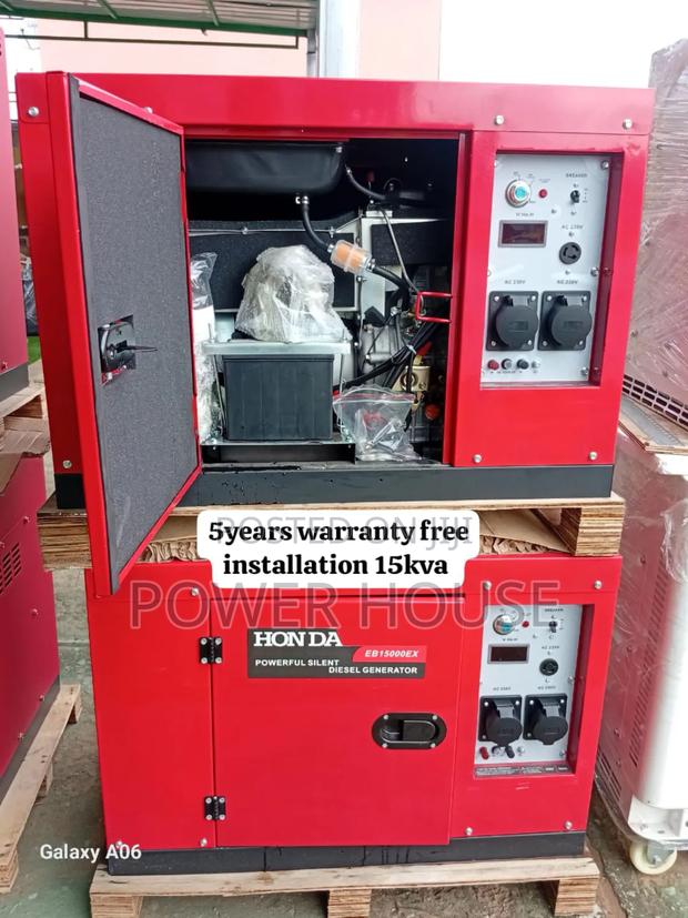 Solara Circuit Honda Diesel Engine 15kva 16500watts 15kva · Photo 2