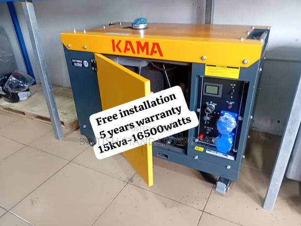 Continuous Power 15kva Kama Diesel Genset Kama · Photo 2