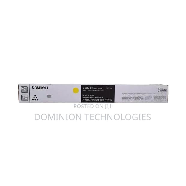 Canon C-Exv64 Original Toner Cartridge - Yellow · Photo 4