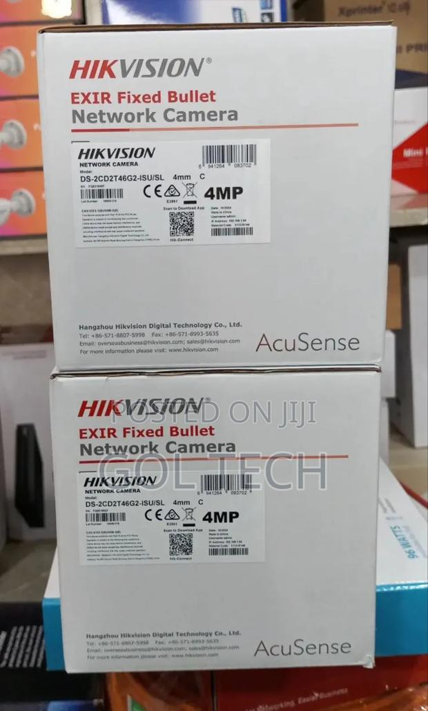 Hikvision Acusense Ip Camera 4mp Strobe Light and Audio · Photo 4