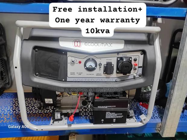 Energy King 10kva Ecoolmax Petrol Generator Petrol Gen · Photo 2