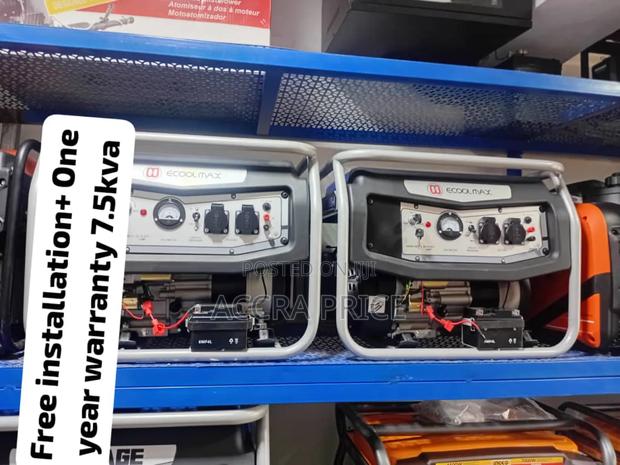 Power Wizard 7.5kva Ecoolmax Petrol Generator 8500watts · Photo 2