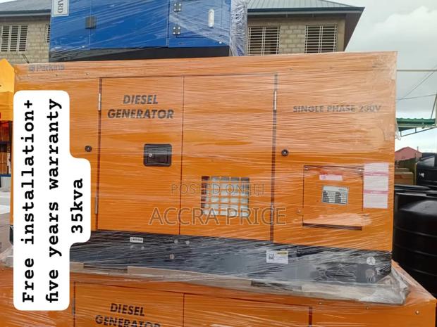 Power Wizard 35kva Perkins Diesel Generator 30000watts · Photo 2